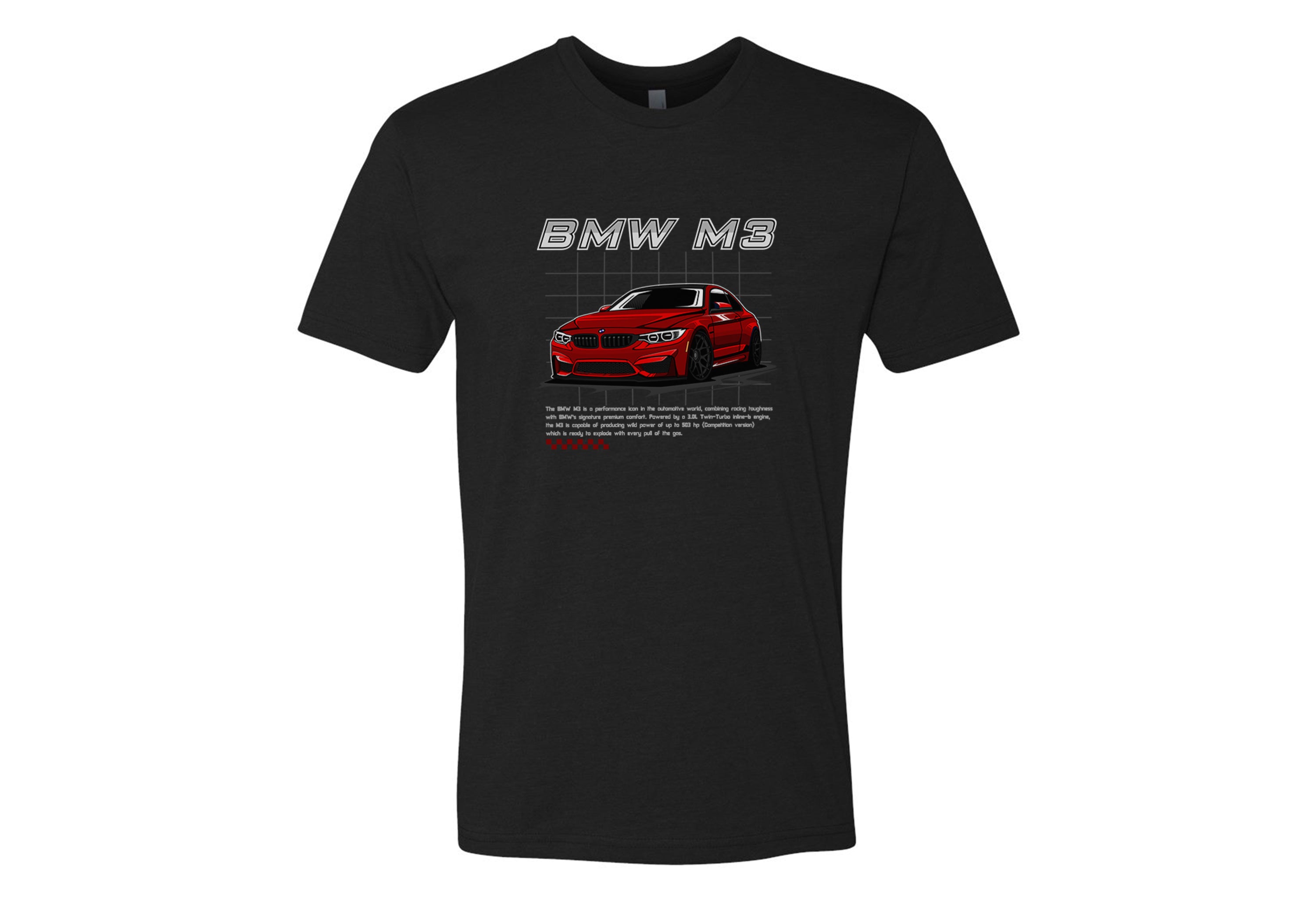 BMW M3 Men’s T-Shirt – Iconic Performance Car Tee | Sizes S–2XL | 6 Bold Colors