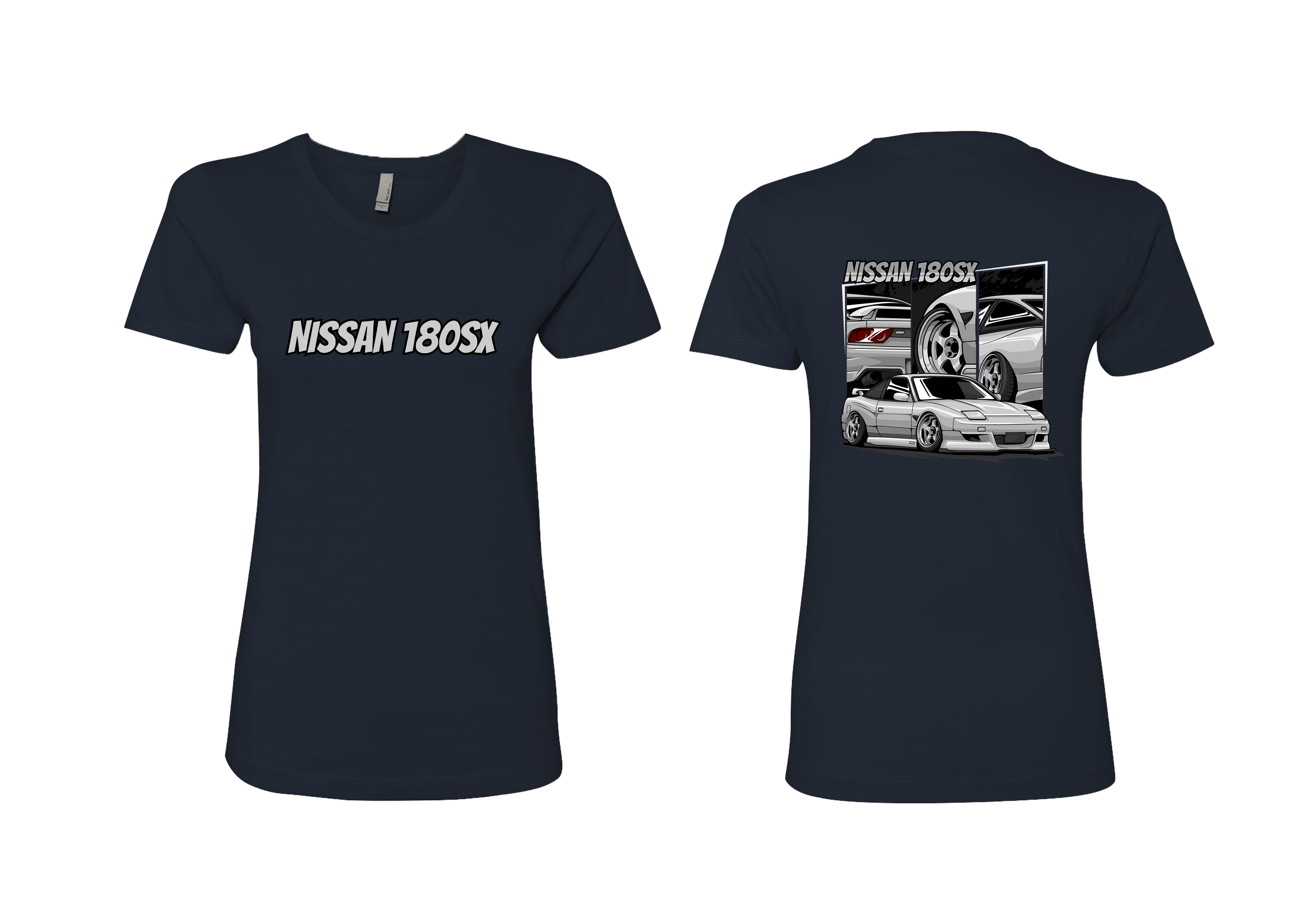 Women’s Nissan 180SX T-Shirt – JDM Drift Legend Tee | Sizes S–2XL | Multiple Colors