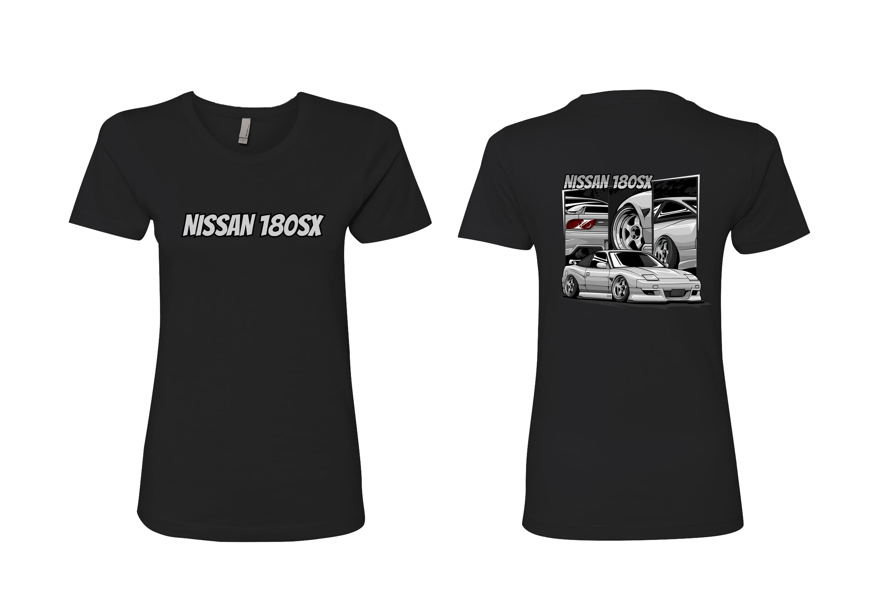 Women’s Nissan 180SX T-Shirt – JDM Drift Legend Tee | Sizes S–2XL | Multiple Colors
