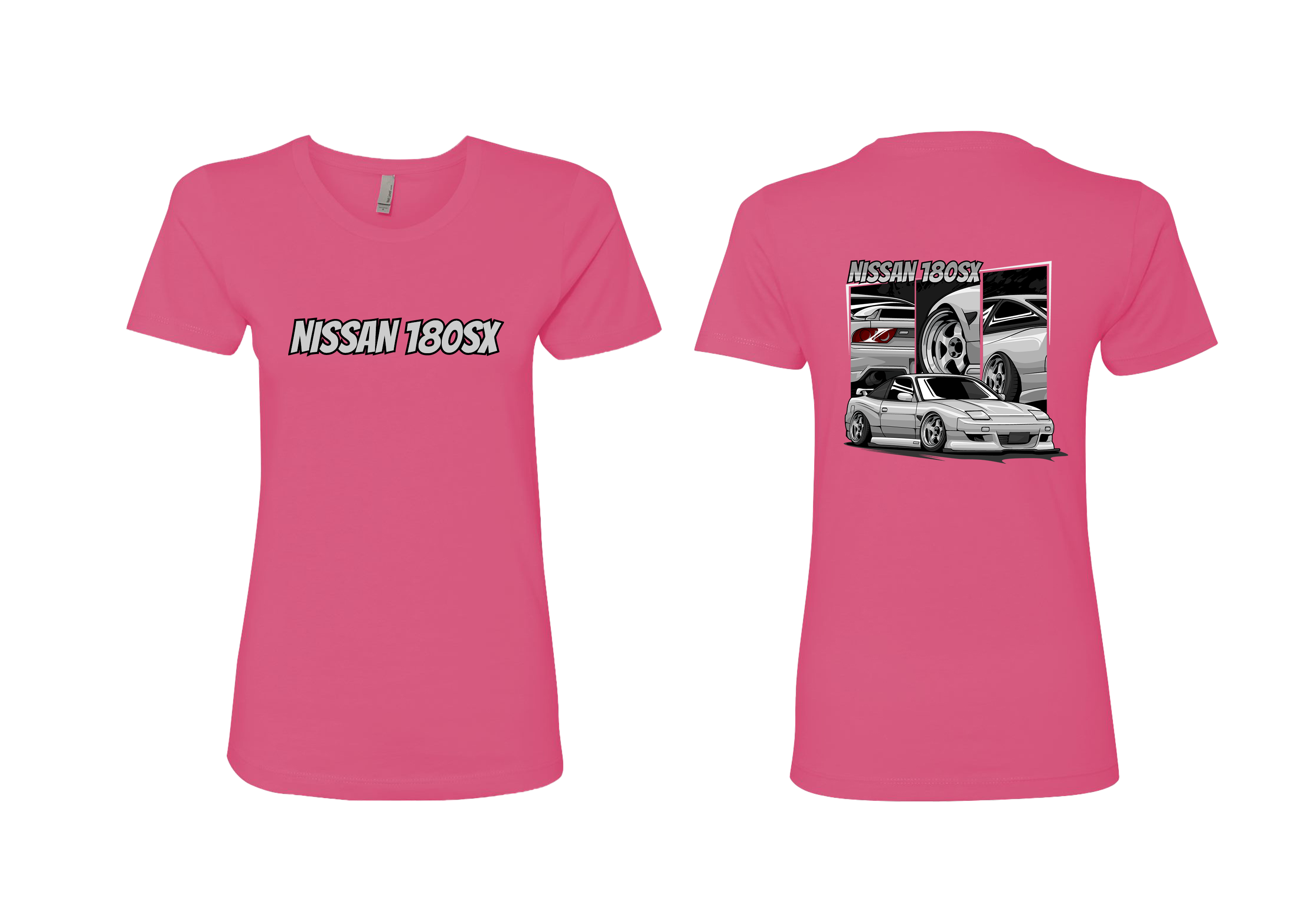 Women’s Nissan 180SX T-Shirt – JDM Drift Legend Tee | Sizes S–2XL | Multiple Colors