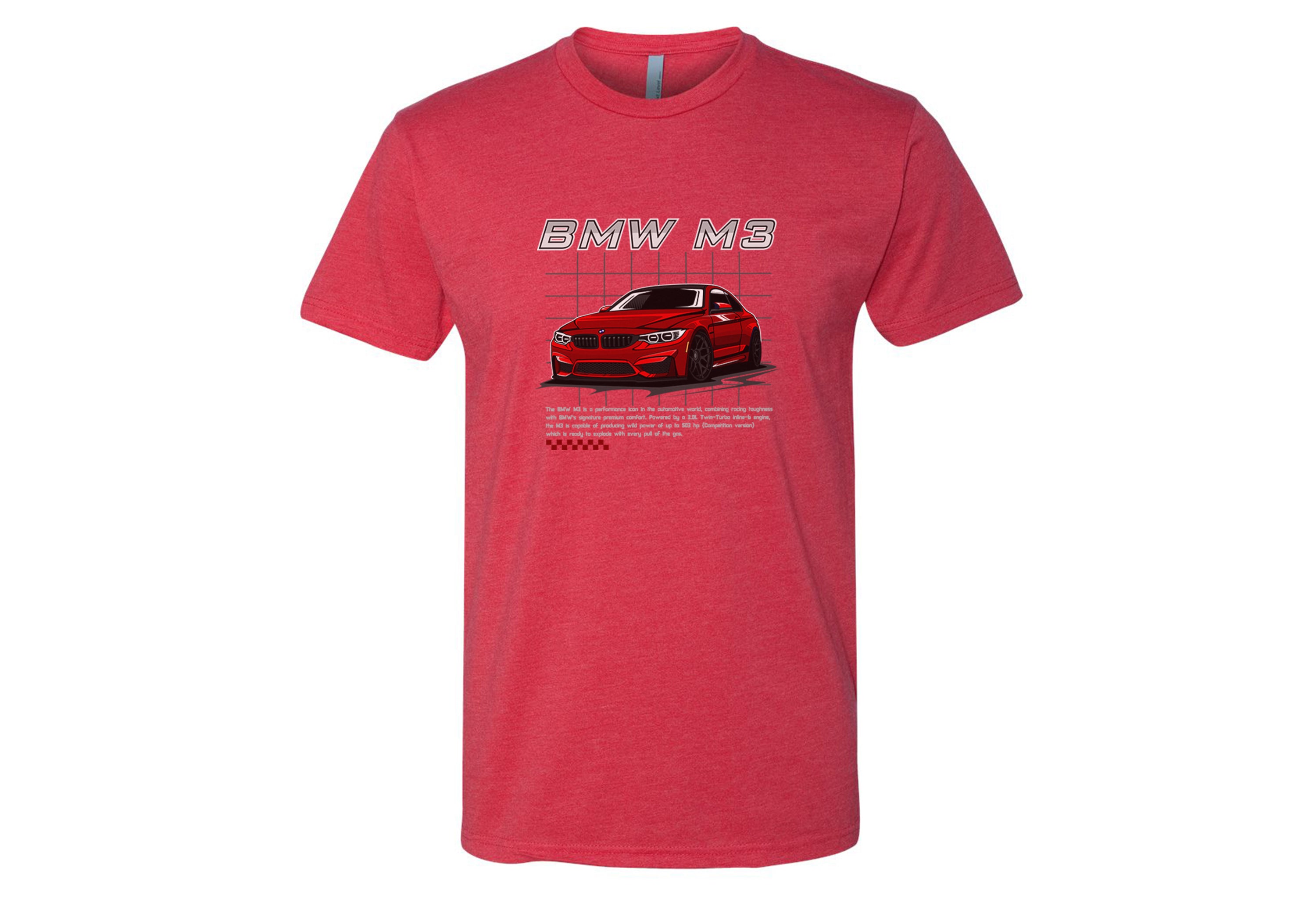 BMW M3 Men’s T-Shirt – Iconic Performance Car Tee | Sizes S–2XL | 6 Bold Colors