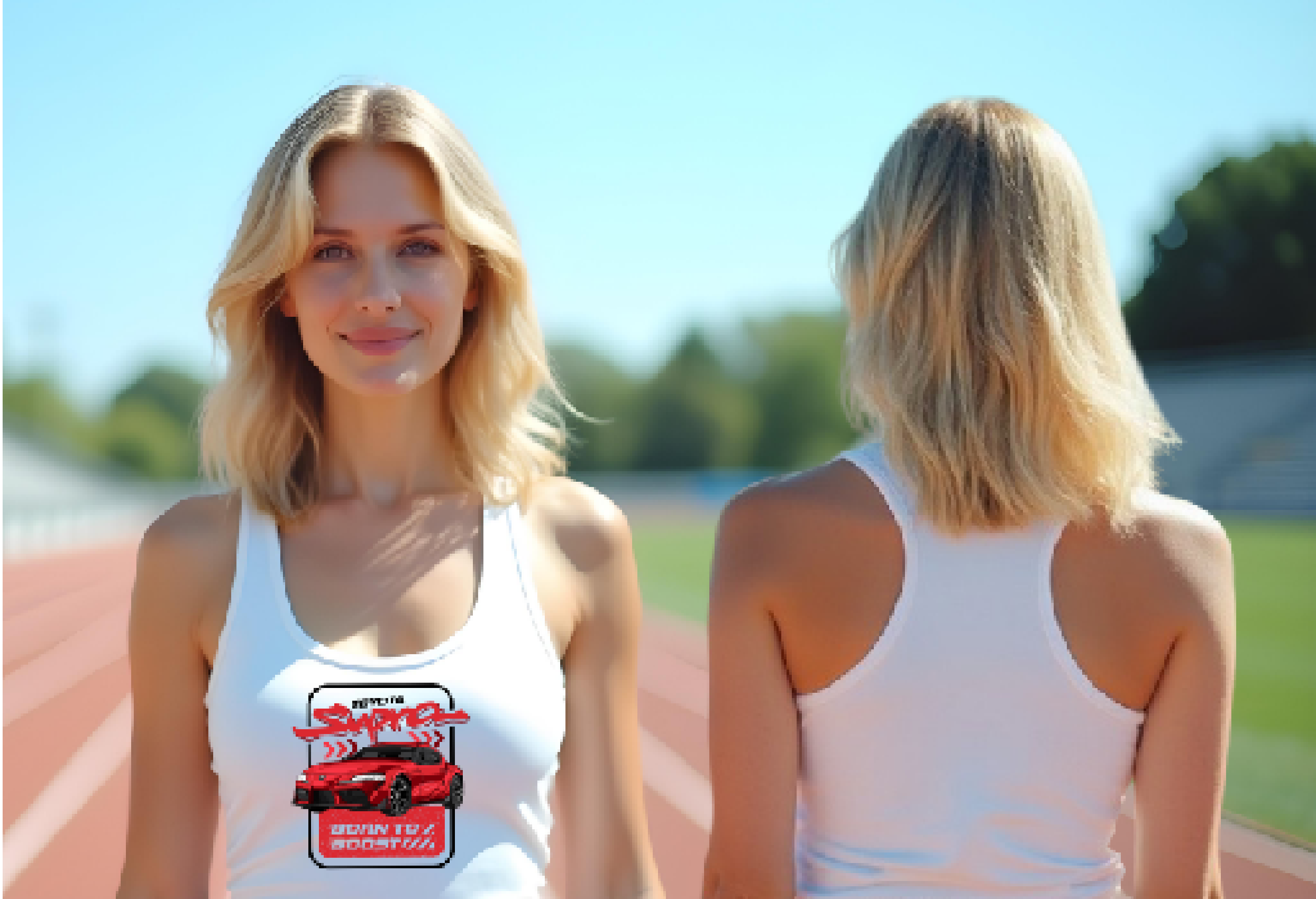 Women’s Toyota Supra Graphic Tank Top – “Born to Boost” | Sizes S–2XL | 6 Bold Colors