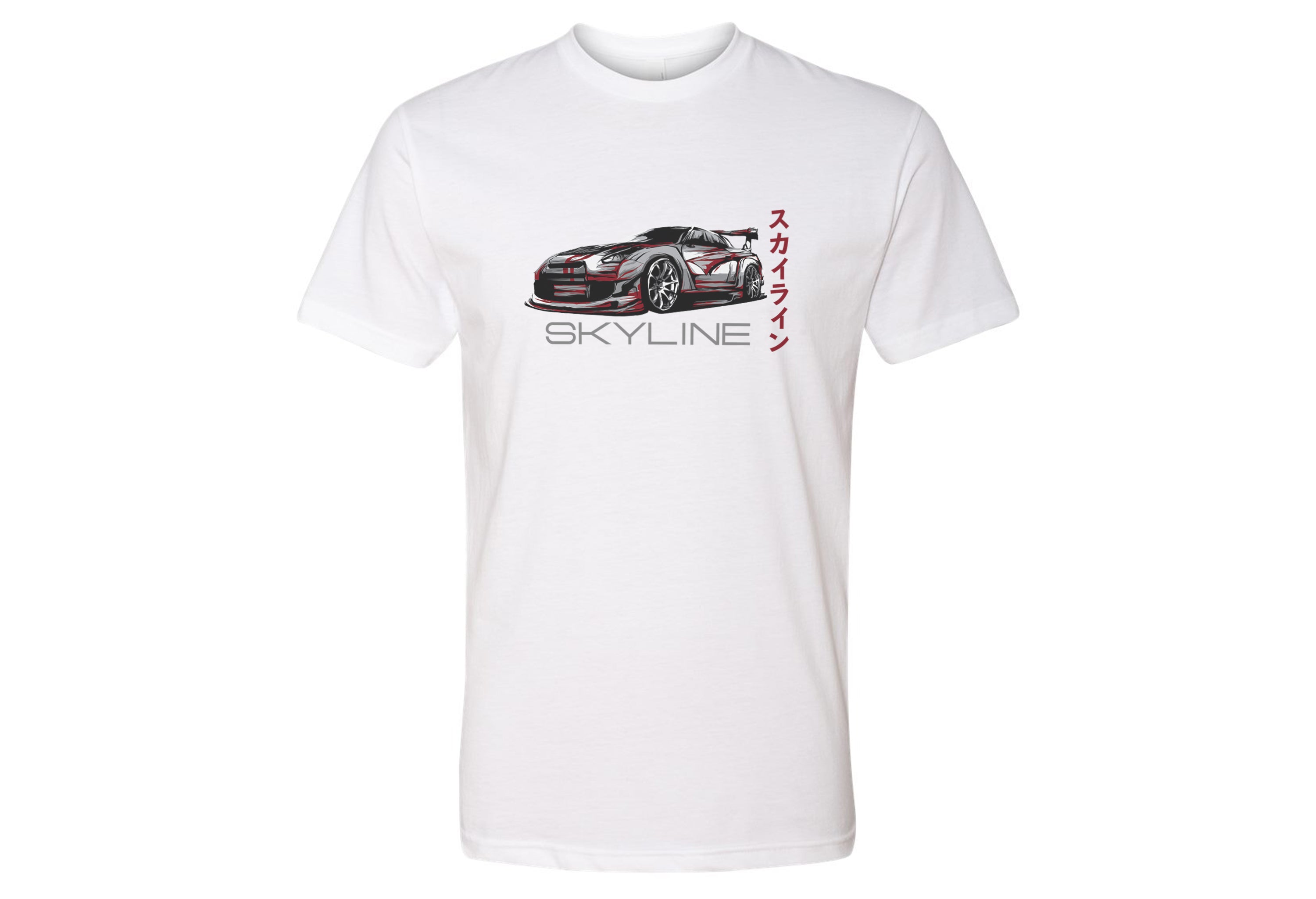Youth Nissan Skyline T-Shirt - Premium Quality Relaxed Fit Tee in Black, Cardinal, Charcoal, Navy, Royal Blue, White | Sizes Small to XL