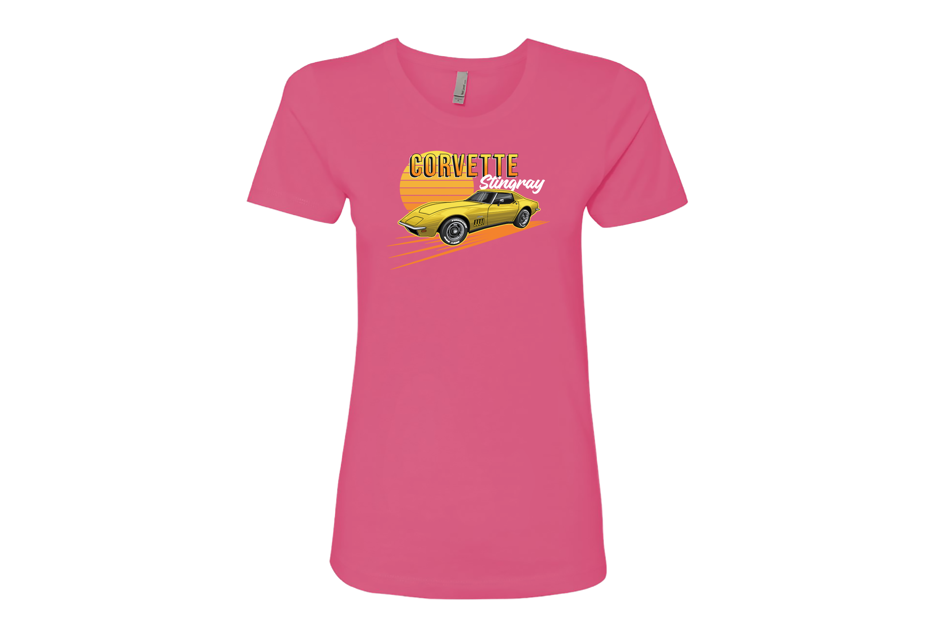 Women’s Chevrolet Corvette T-Shirt – Lightweight, Fitted Tee for Women | Available in Multiple Colors and Sizes