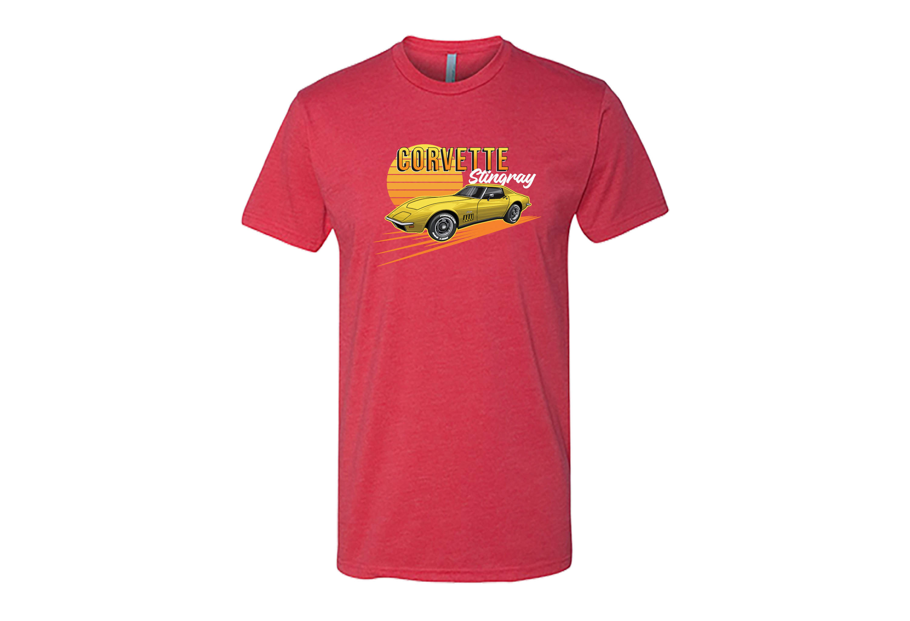 Men’s Chevrolet Corvette T-Shirt – Muscle Car Power & American Pride | Sizes S–2XL | Classic Car Enthusiast Tee