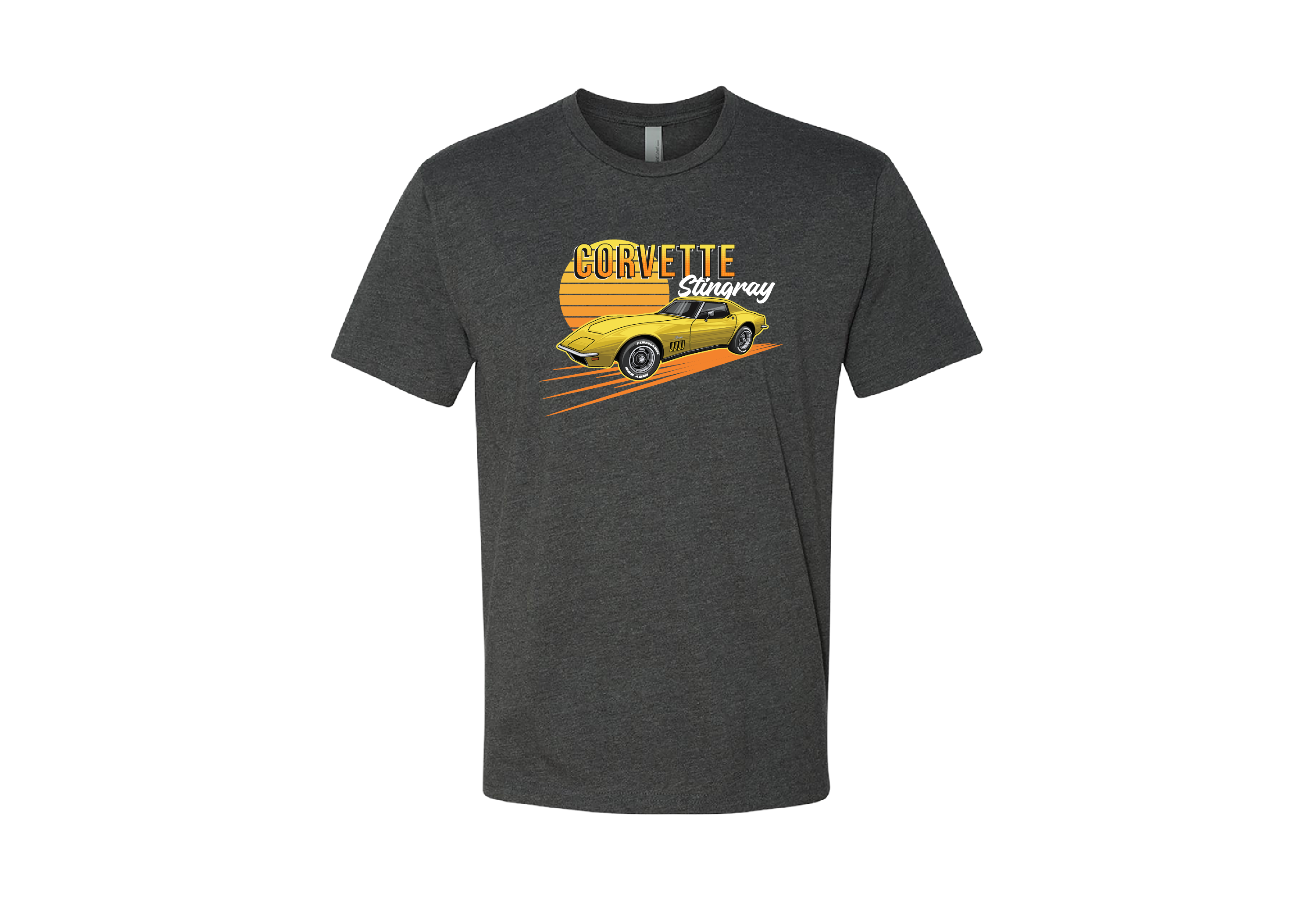 Men’s Chevrolet Corvette T-Shirt – Muscle Car Power & American Pride | Sizes S–2XL | Classic Car Enthusiast Tee